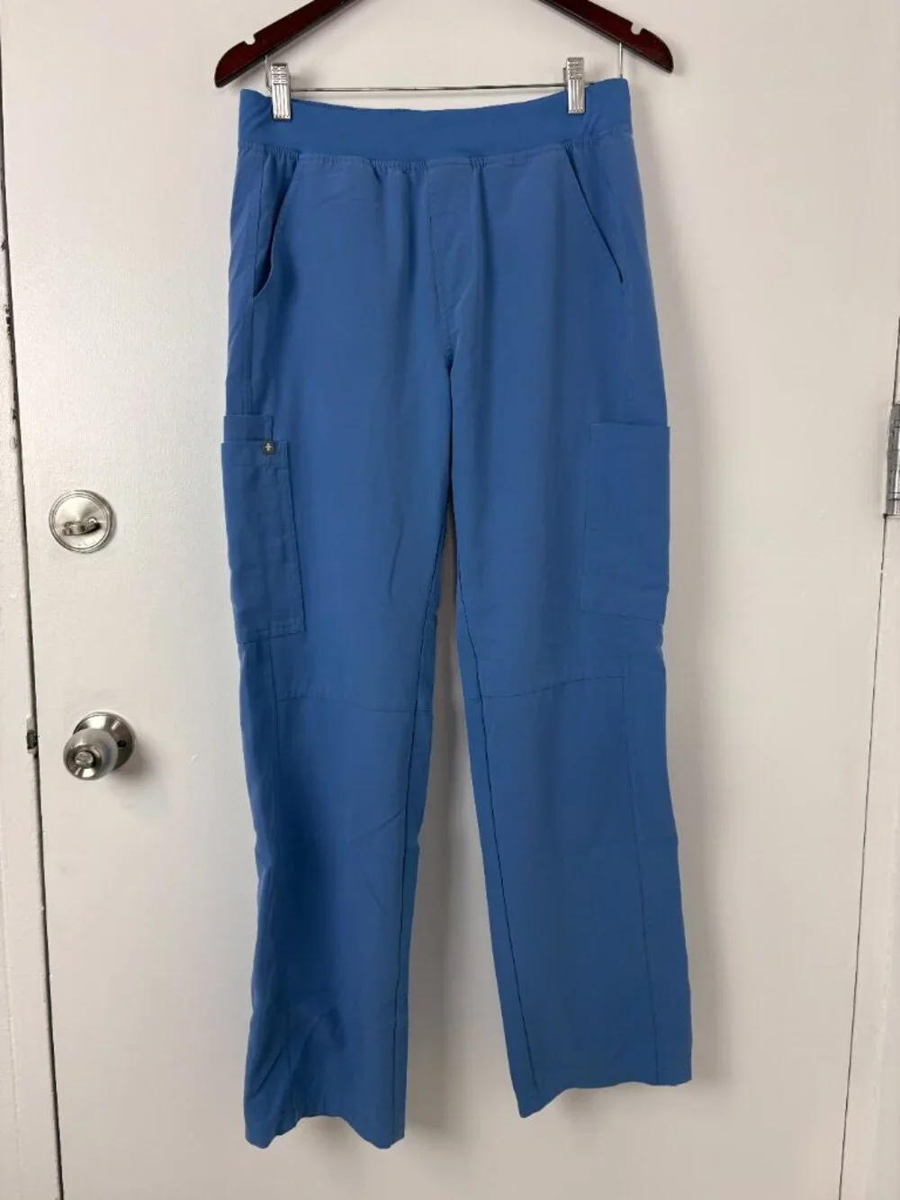 Figs Men's Axim Straight-Leg Scrub Pant Ceil Blue Size Small